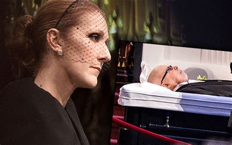 celine dion's husband died.